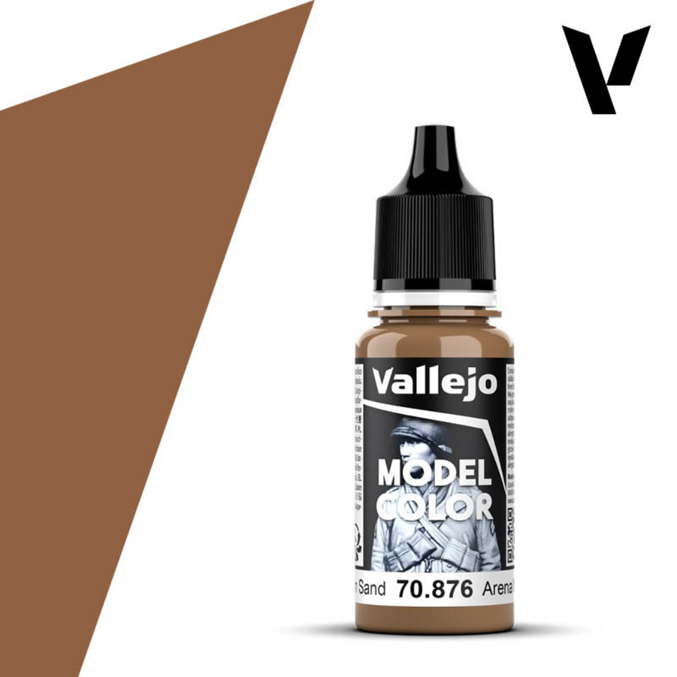 Vallejo Model Color Brown Sand 17ml Acrylic Paint Vallejo Model Color Vallejo Default Title  