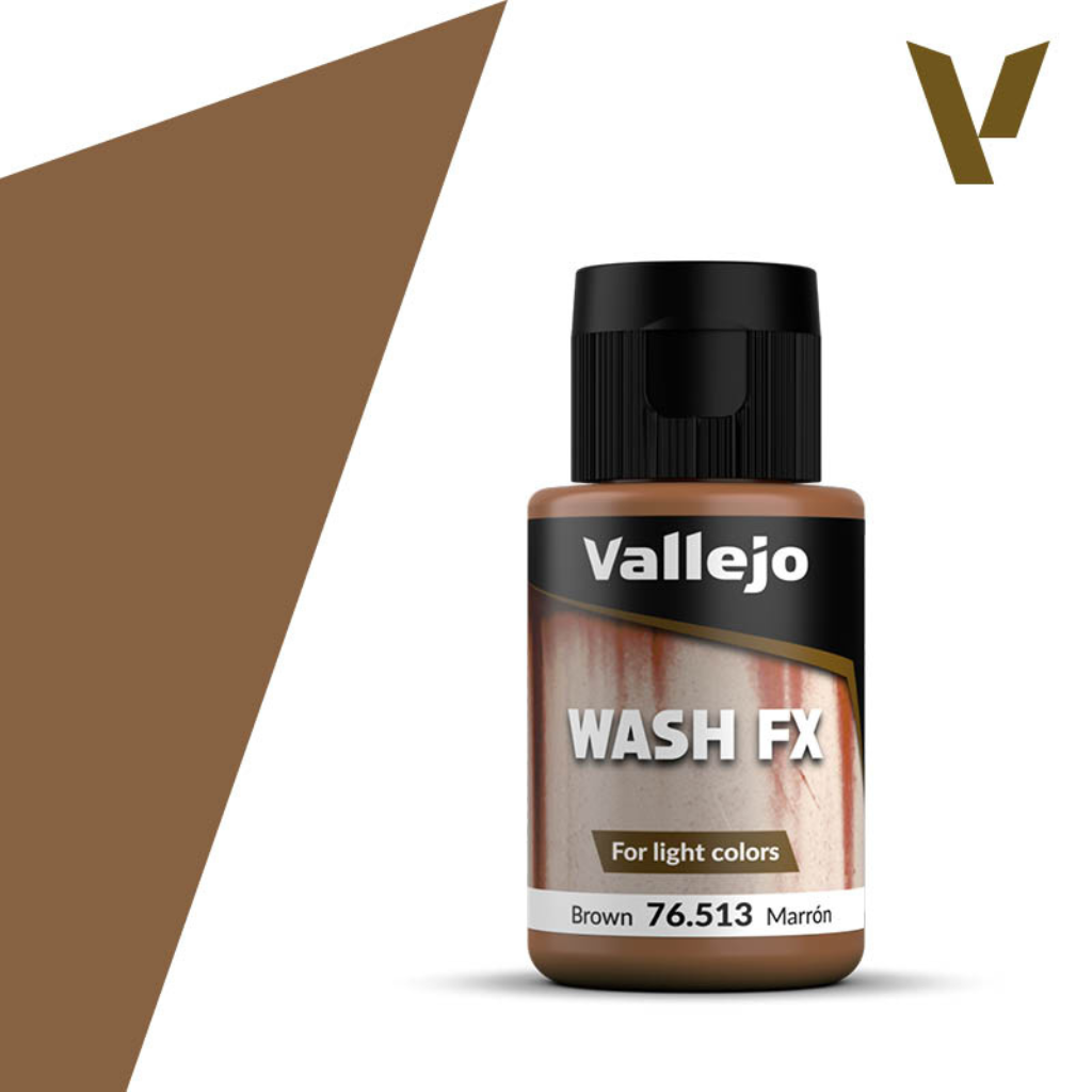 Vallejo Model Wash Brown 35ml Acrylic Paint Vallejo Model Wash Vallejo Default Title  