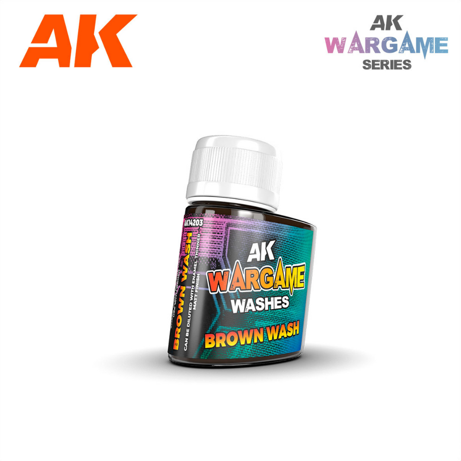 AK Interactive Washes - Brown Wash 35ml Ak Interactive Washes AK Interactive Default Title  