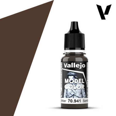 Vallejo Model Color Burnt Umber 17ml Acrylic Paint Vallejo Model Color Vallejo Default Title  