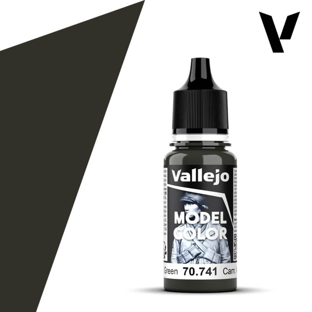 Vallejo Model Color Camouflage Black Green 17ml Acrylic Paint Vallejo Model Color Vallejo Default Title  