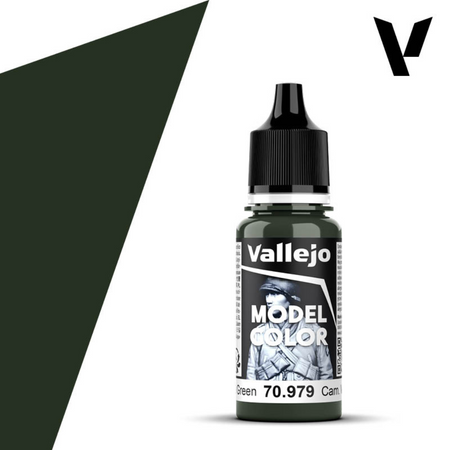 Vallejo Model Color Camouflage Dark Green 17ml Acrylic Paint Vallejo Model Color Vallejo Default Title  