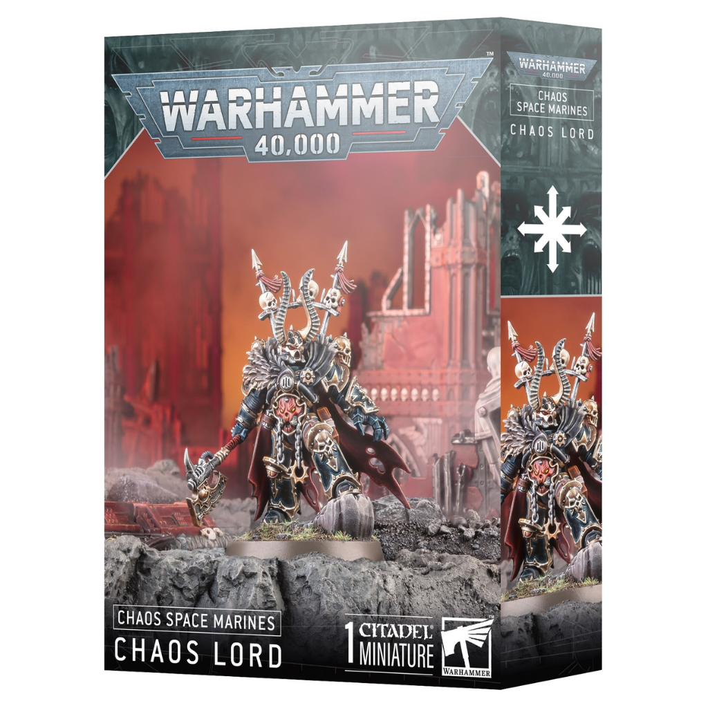 Chaos Space Marines: Chaos Lord Chaos Space Marines Games Workshop Default Title  