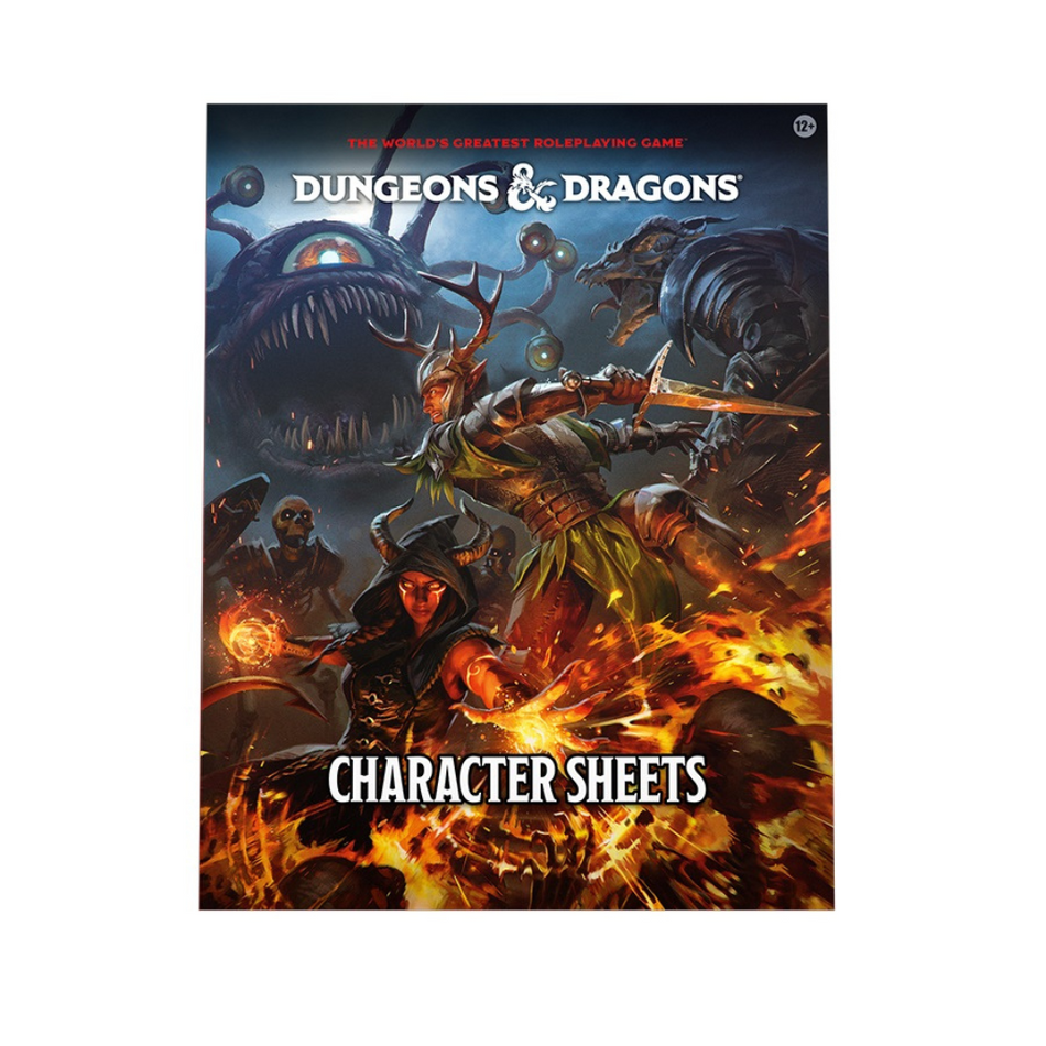 D&D 2024 Character Sheets Dungeons & Dragons Wizards of the Coast Default Title  