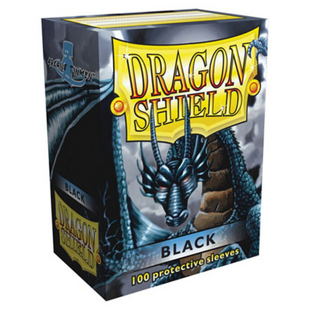 Dragon Shield Classic Sleeves- Black Card Sleeves Dragon Shield   