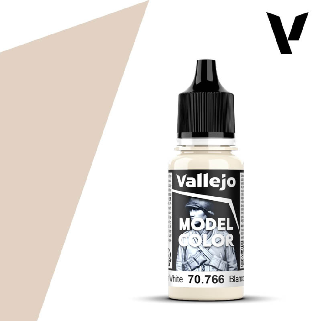 Vallejo Model Color Cold Cream White 17ml Acrylic Paint Vallejo Model Color Vallejo Default Title  