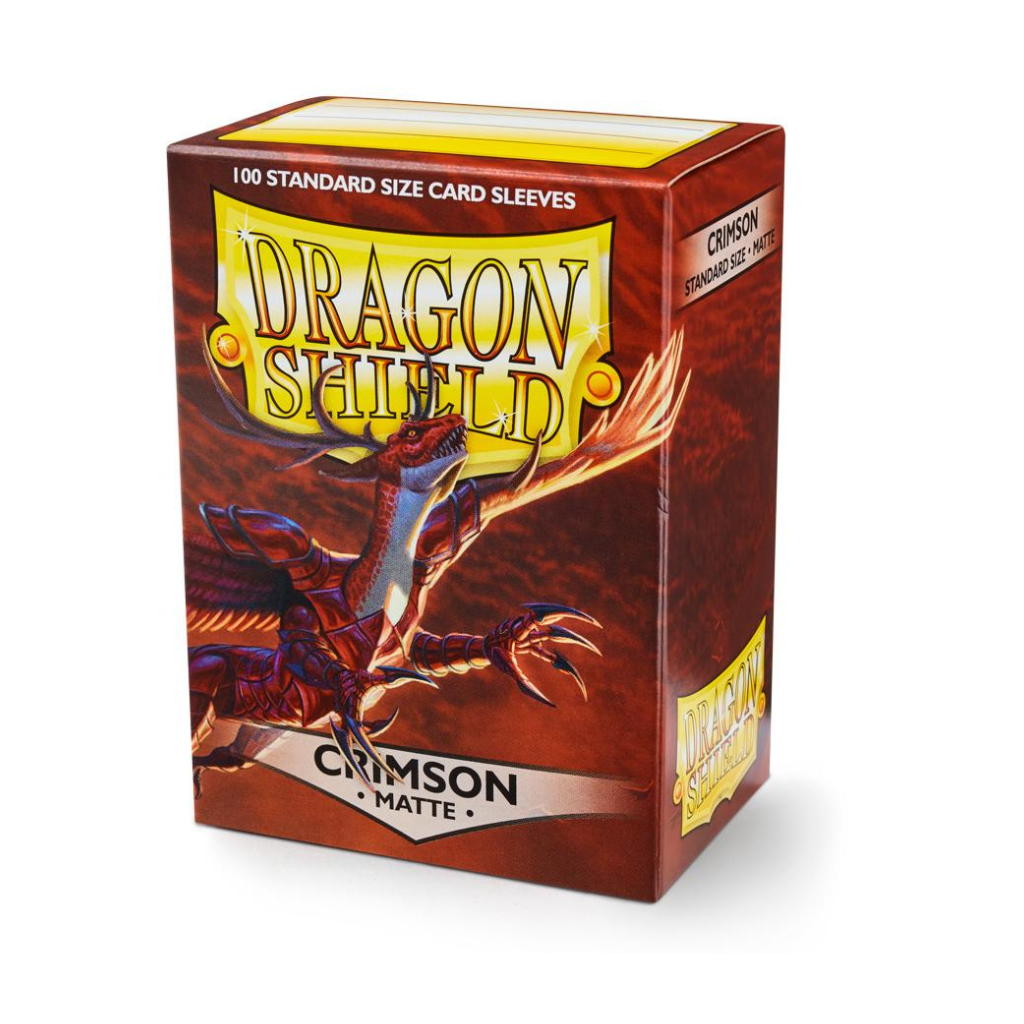 Dragon Shield Matte Sleeves - Crimson Card Sleeves Dragon Shield Default Title  