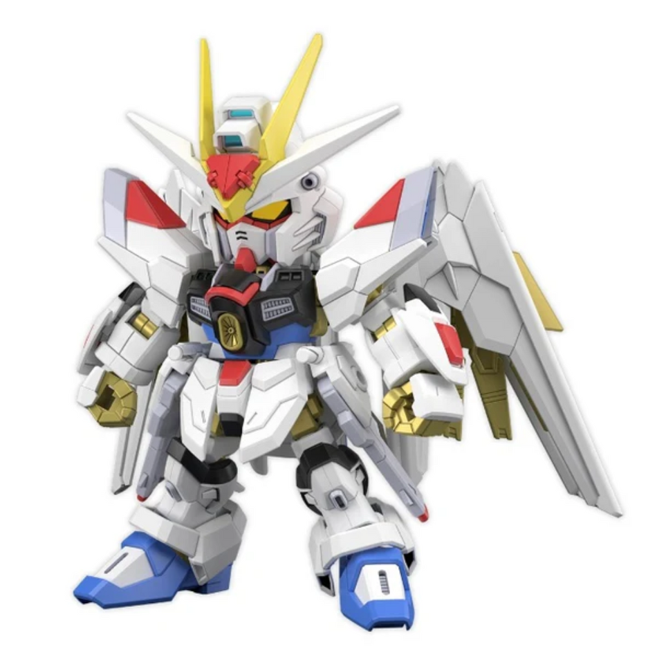 SD Gundam Cross Silhouette Mighty Strike Freedom Gundam Gundam Model Kit Bandai Default Title