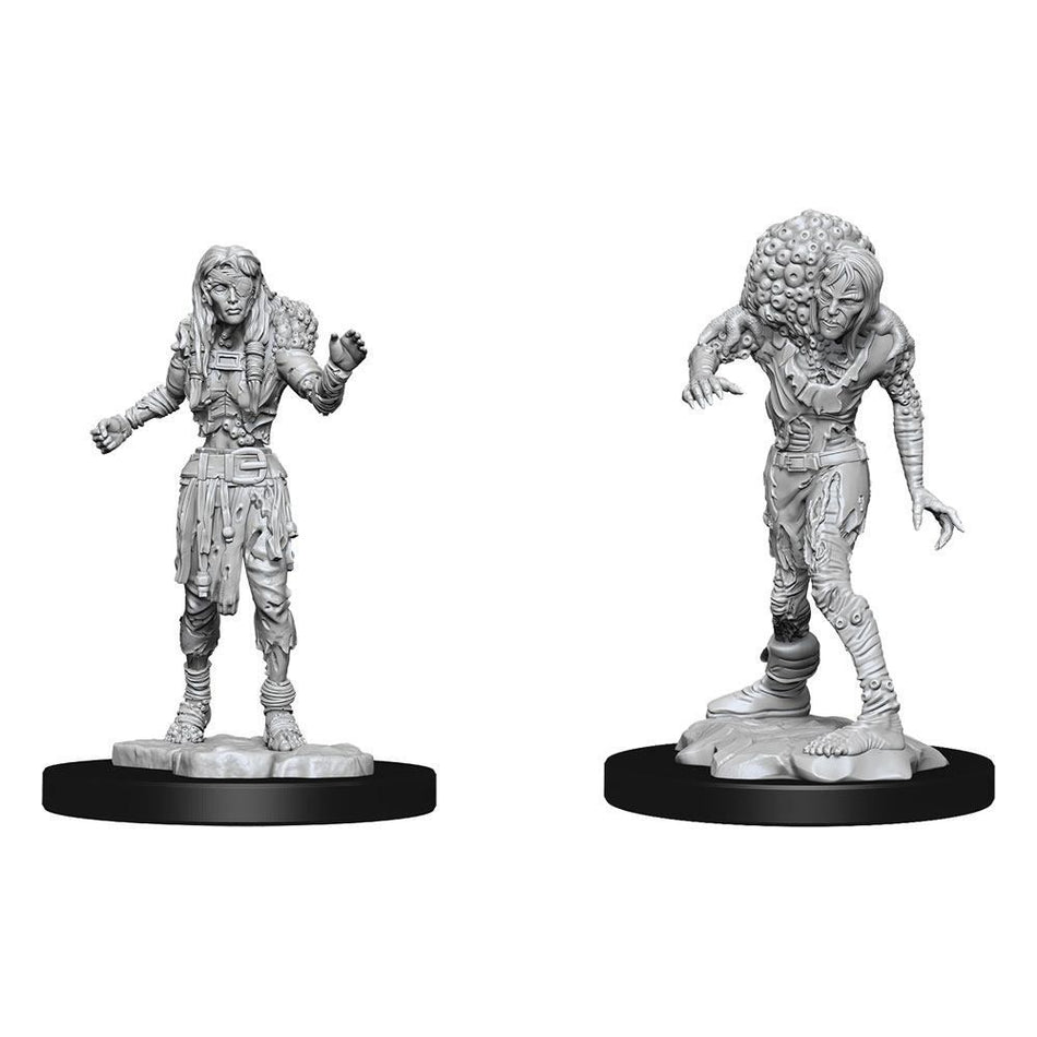 D&D Nolzurs Marvelous Unpainted Miniatures Drowned Assassin & Drowned Asetic Dungeons & Dragons WizKids   