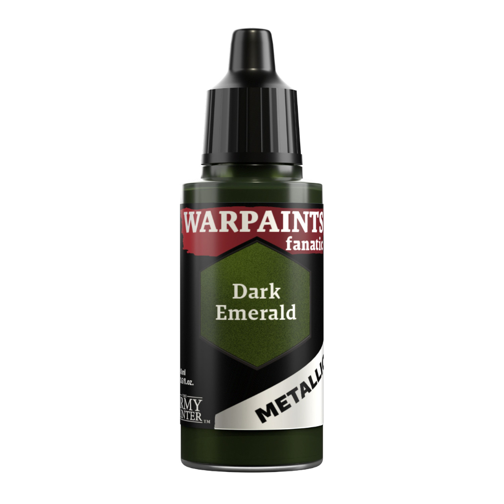 Army Painter - Warpaints Fanatic - Metallic - Dark Emerald Army Painter Warpaint Fanatic The Army Painter Default Title  