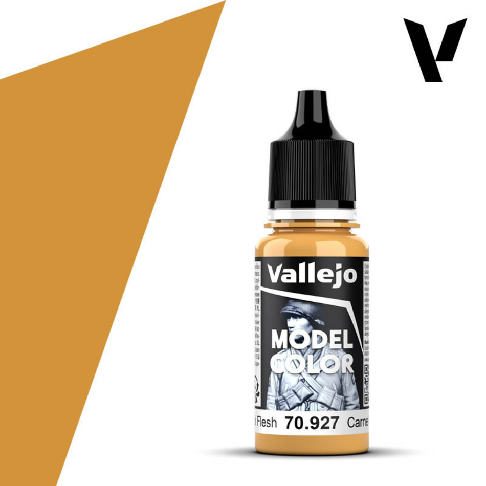 Vallejo Model Color Dark Flesh 17ml Acrylic Paint Vallejo Model Color Vallejo Default Title  