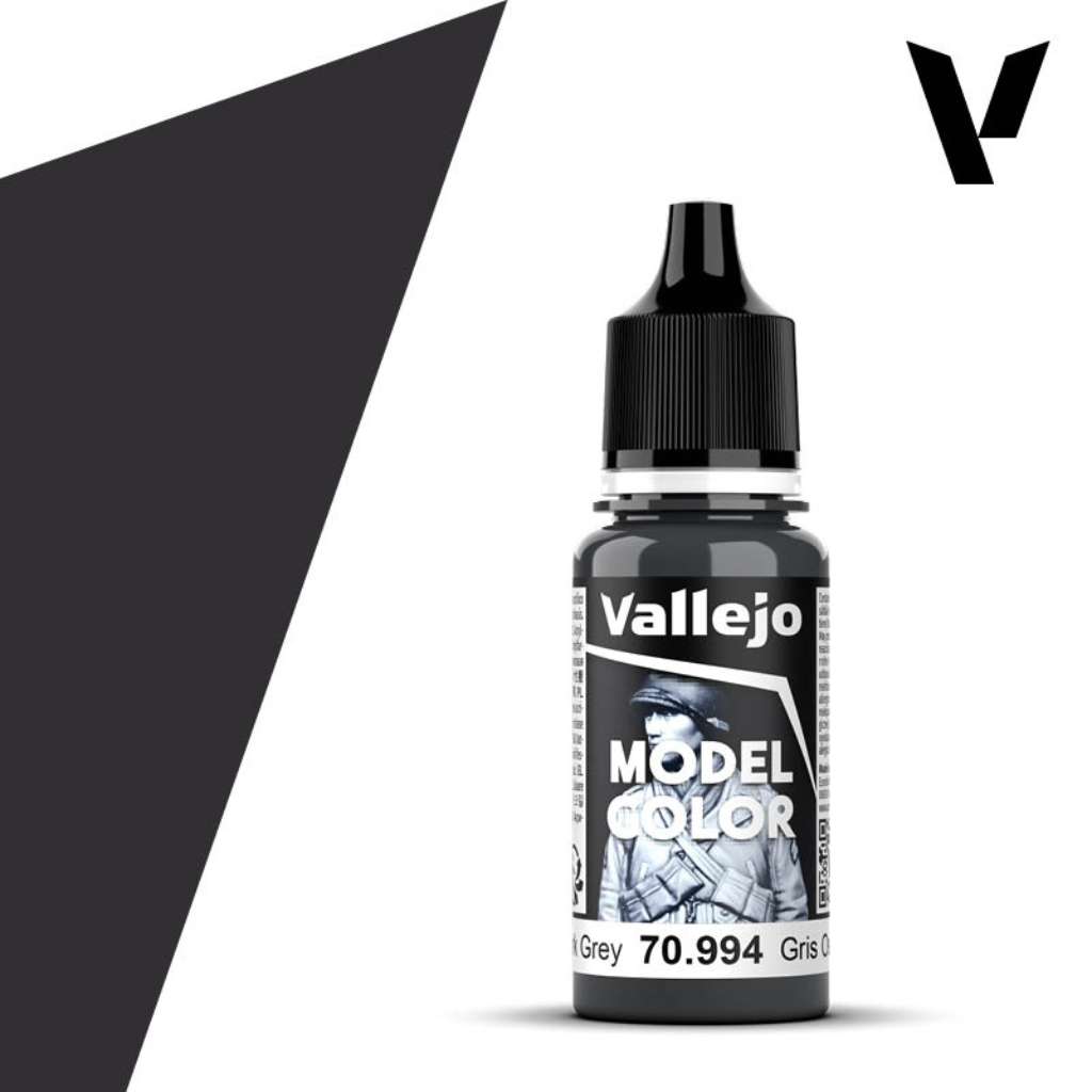 Vallejo Model Color Dark Grey 17ml Acrylic Paint Vallejo Model Color Vallejo Default Title  