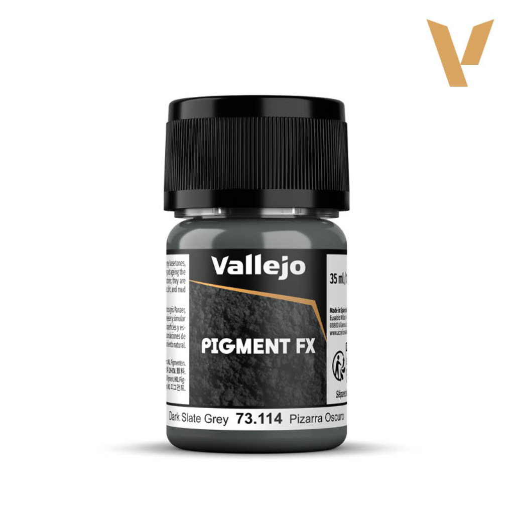 73.114 Dark Slate Grey Pigments Vallejo Pigments Vallejo Default Title  