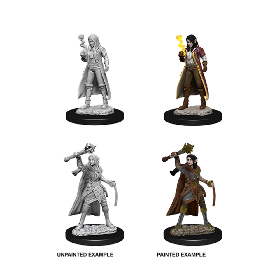 D&D Nolzurs Marvelous Unpainted Miniatures Elf Female Cleric Dungeons & Dragons WizKids Default Title  