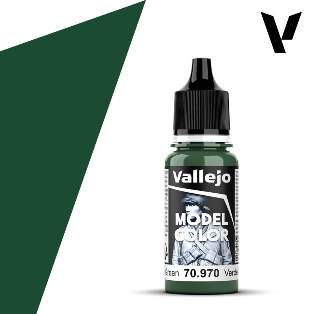 Vallejo Model Color Deep Green 17ml Acrylic Paint Vallejo Model Color Vallejo Default Title  