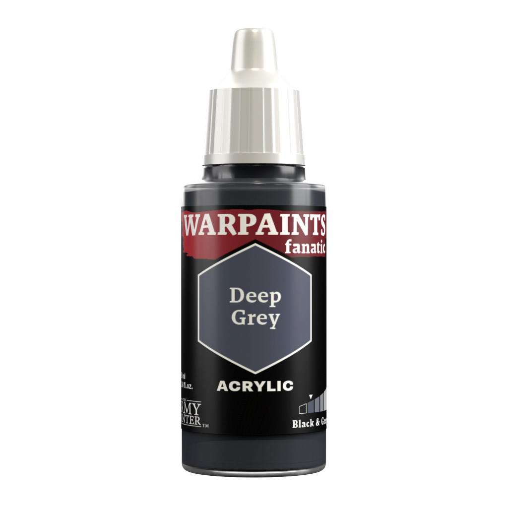 Army Painter - Warpaints Fanatic - Deep Grey Army Painter Warpaint Fanatic The Army Painter Default Title  