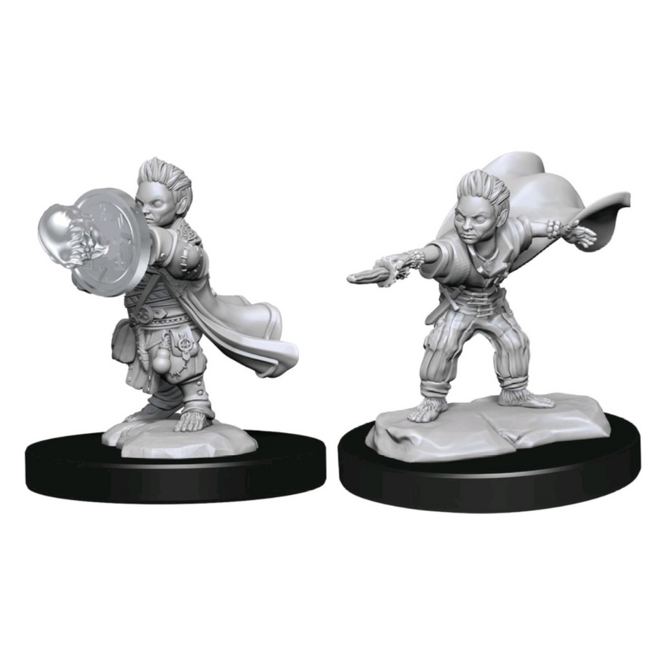 Pathfinder Deepcuts Unpainted Miniatures Halfling Wizard Male Pathfinder WizKids Default Title  