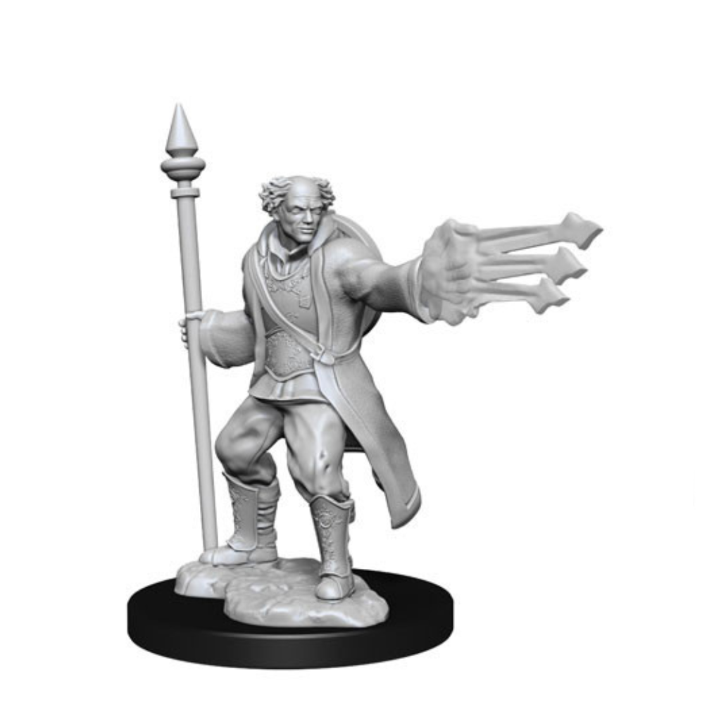 D&D Nolzurs Marvelous Unpainted Miniatures Male Multiclass Cleric + Wizard Dungeons & Dragons WizKids Default Title  