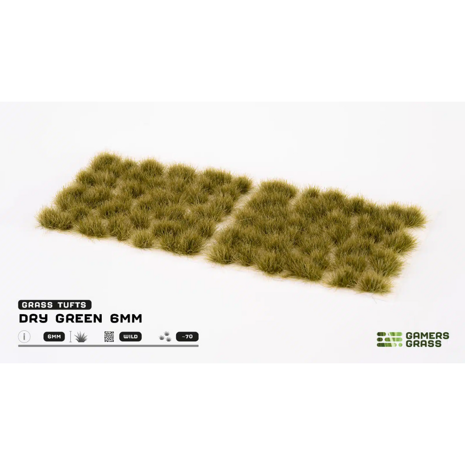 Gamers Grass - Dry Green 6mm Gamers Grass Basing Gamers Grass Default Title  