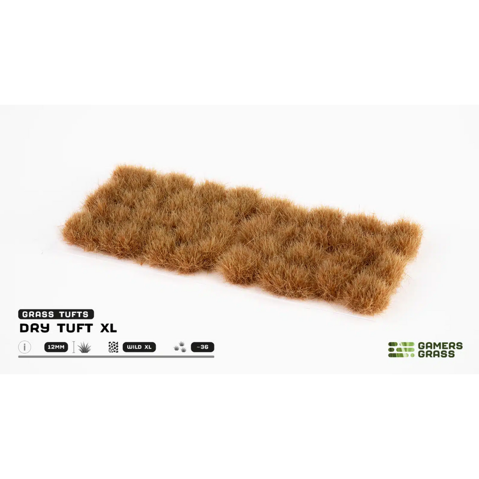 Gamers Grass - Dry 12mm XL Tufts Wild Gamers Grass Basing Gamers Grass Default Title  