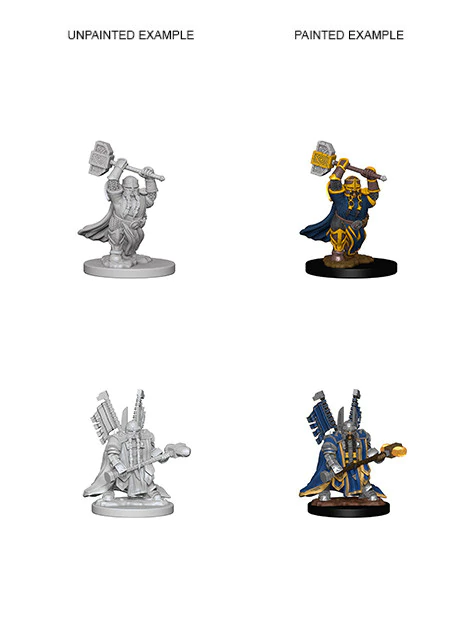 D&D Nolzurs Marvelous Unpainted Miniatures Dwarf Male Paladin Dungeons & Dragons WizKids   