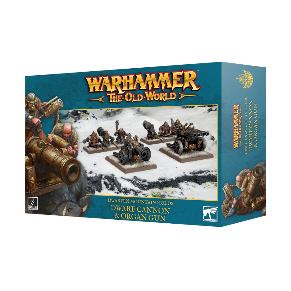 Dwarf Cannon & Organ Gun Warhammer: The Old World Games Workshop Default Title  