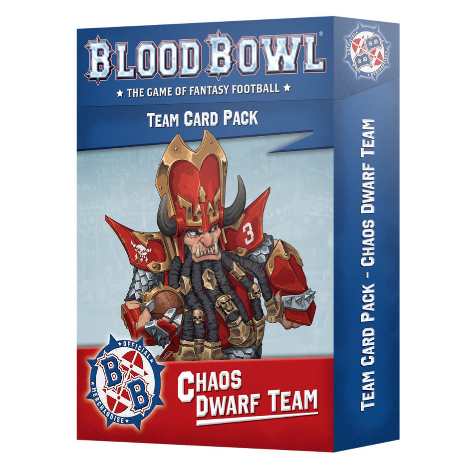 Blood Bowl: Chaos Dwarf Cards Blood Bowl Games Workshop Default Title  