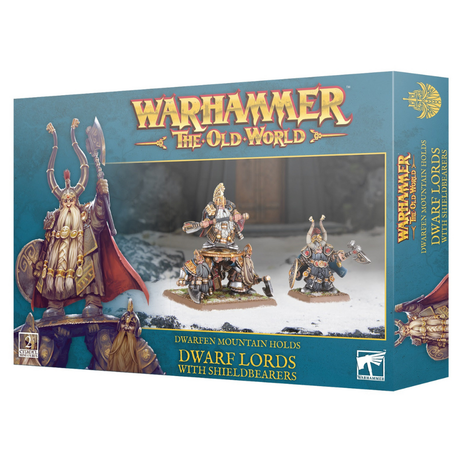 Dwarfs Lords with Shieldbearers Warhammer: The Old World Games Workshop Default Title  