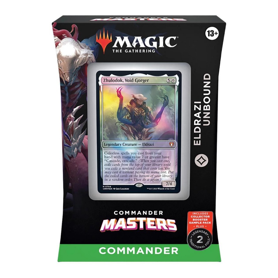 Magic Commander Masters Commander Deck: Eldrazi Unbound Magic The Gathering Wizards of the Coast Default Title  