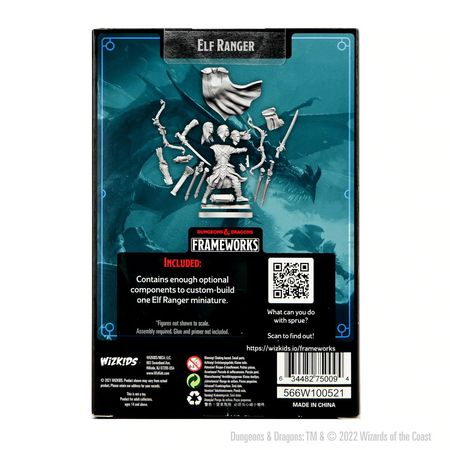 D&D Frameworks Elf Ranger Male D&D Frameworks Lets Play Games   