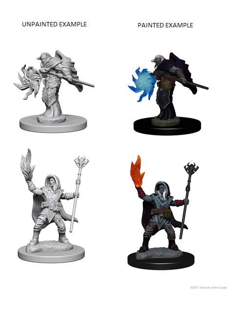 D&D Nolzurs Marvelous Unpainted Miniatures Elf Male Wizard Dungeons & Dragons WizKids   