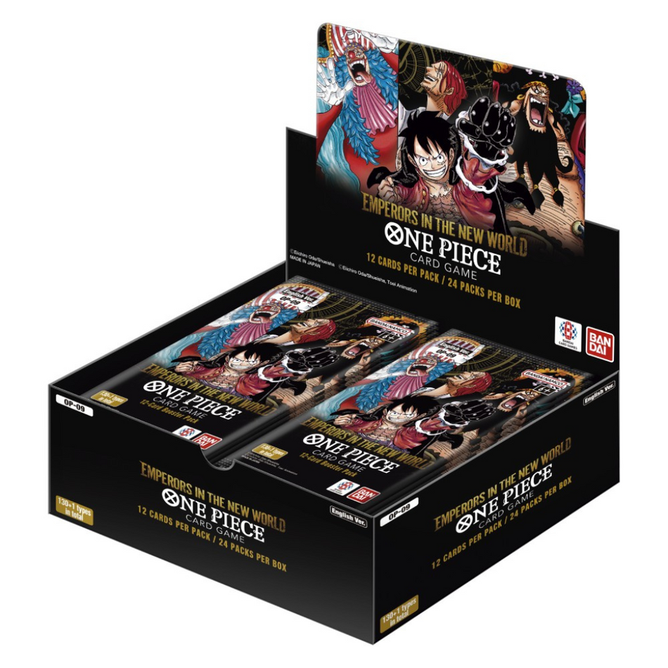 One Piece Card Game Emperors in the New World (OP-09) Booster Box English One Piece Bandai Default Title  