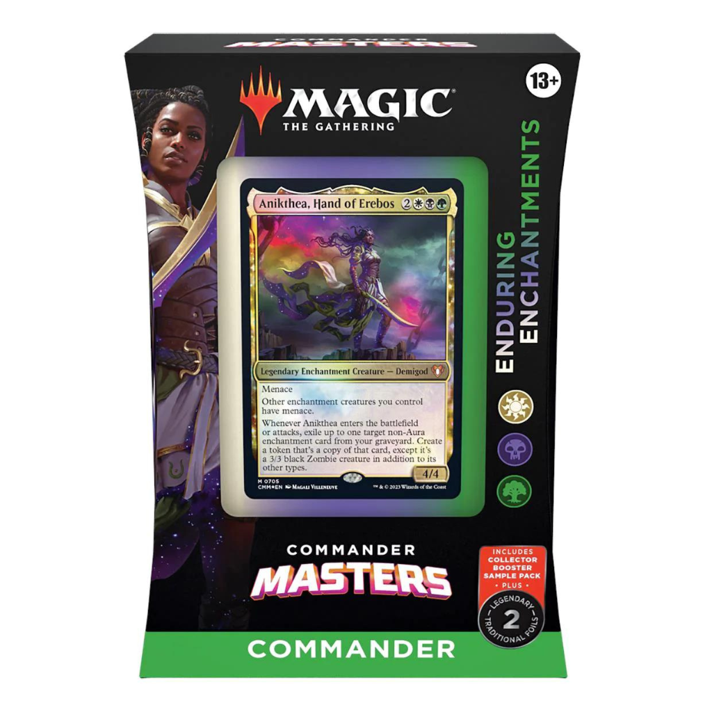 Magic Commander Masters Commander Deck: Enduring Enchantments Magic The Gathering Wizards of the Coast Default Title  