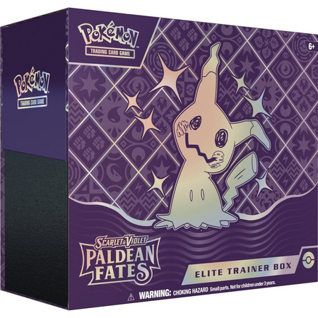 Pokémon TCG Scarlet & Violet 4.5 Paldean Fates - Elite Trainer Box Pokémon SV Paldean Fates Pokémon TCG Default Title  