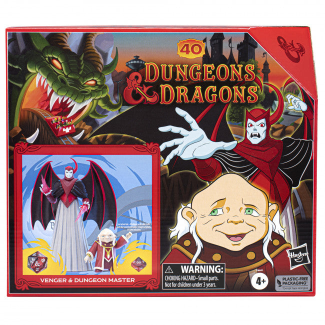 D&D Cartoon Classics Scale Dungeon Master & Venger D&D Cartoon Classic Hasbro Default Title  