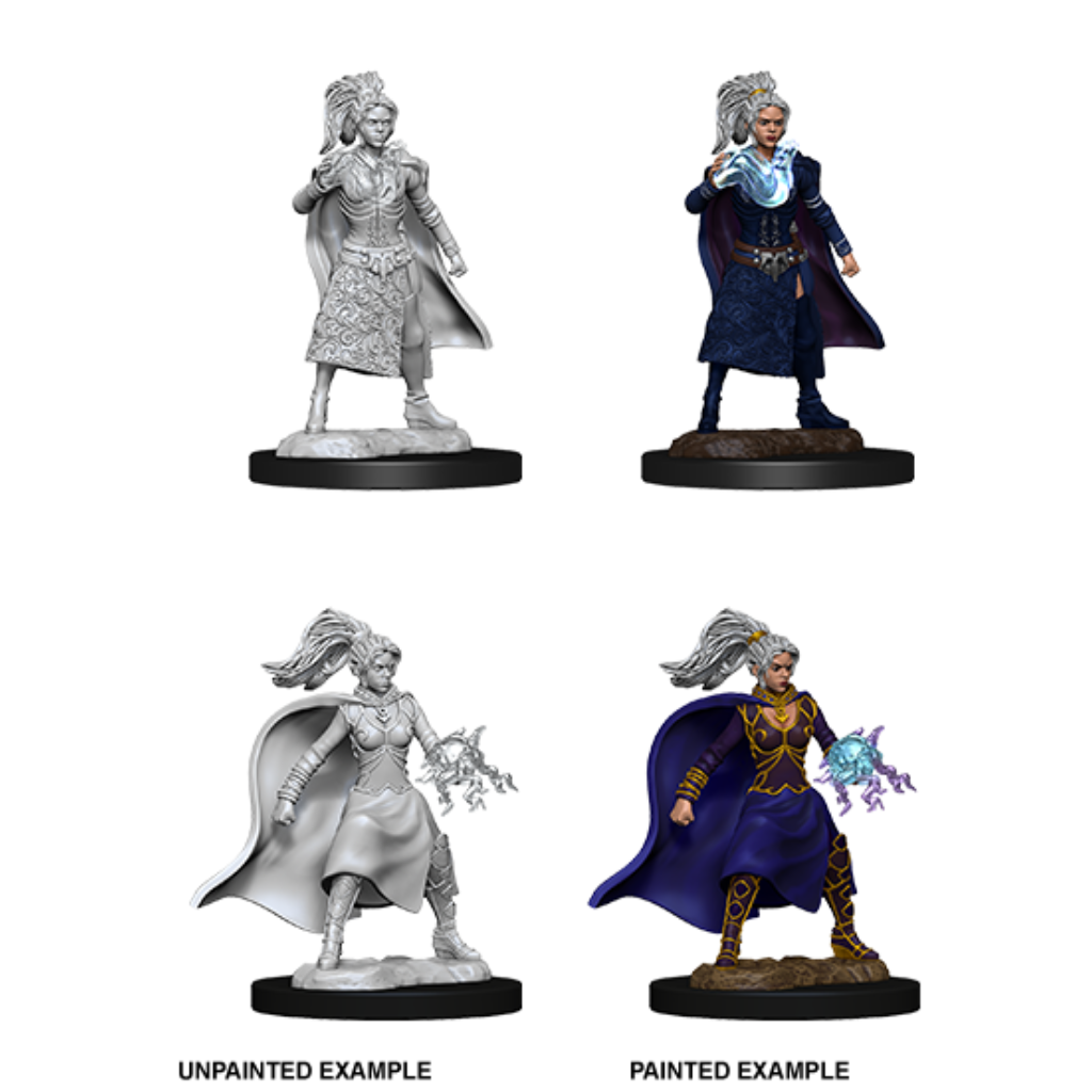 D&D Nolzurs Marvelous Unpainted Miniatures Female Sorcerer Dungeons & Dragons WizKids Default Title  