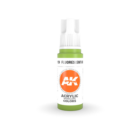 AK Interactive Wargame Enamel Liquid Pigments - Green Fluor 35 ml AK Enamel Pigment Washes AK Interactive   