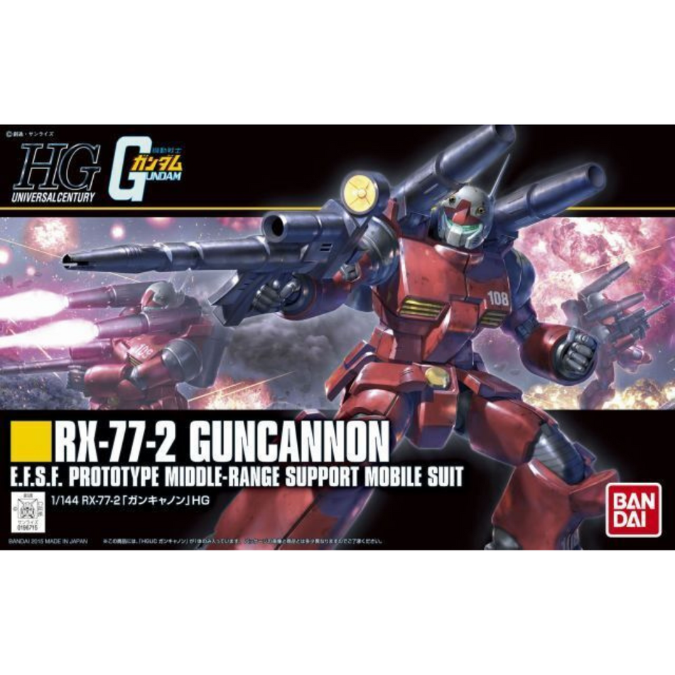 HGUC 1/144 RX772 GUNCANNON Gundam Model Kit Bandai Default Title  