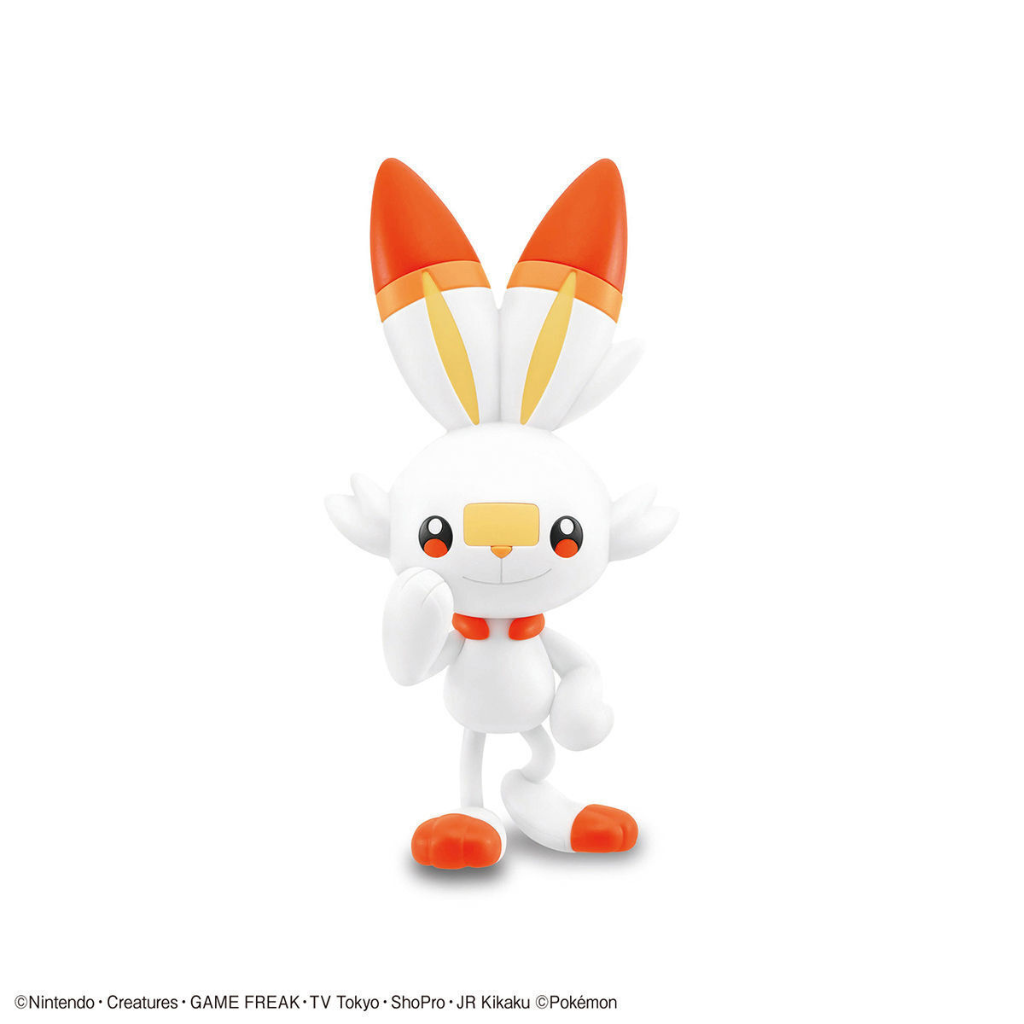 POKEMON MODEL KIT QUICK!! 05 SCORBUNNY Pokemon Model Kit Bandai Pokemon   