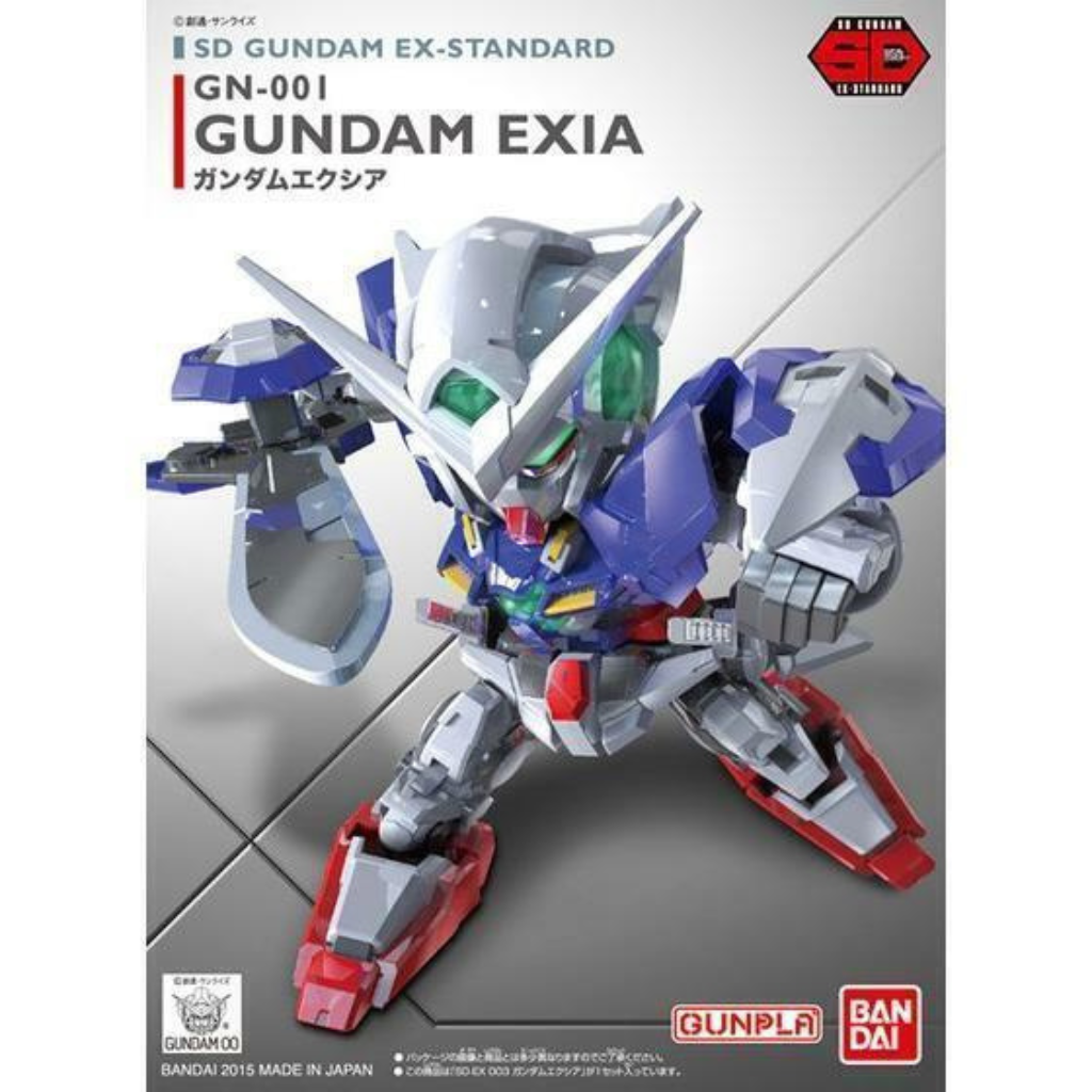 SD GUNDAM EX-STANDARD 003 GUNDAM EXIA Gundam Model Kit Bandai   