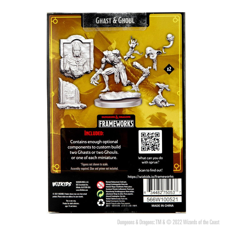 D&D Frameworks Ghast & Ghoul (2) D&D Frameworks Lets Play Games   