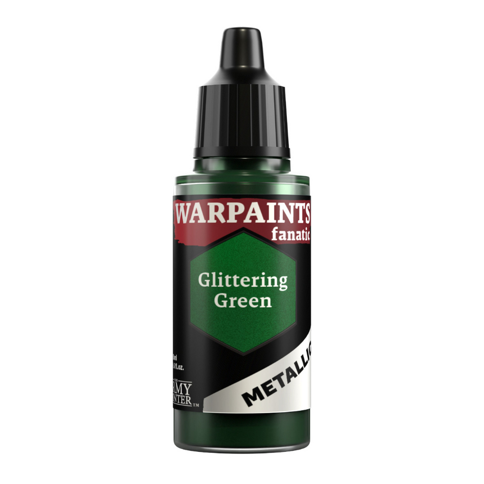 Army Painter - Warpaints Fanatic - Metallic - Glittering Green Army Painter Warpaint Fanatic The Army Painter Default Title  