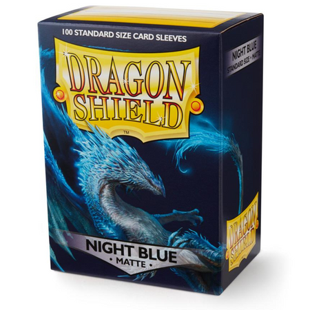 Dragon Shield Matte Sleeves - Night Blue Card Sleeves Dragon Shield   