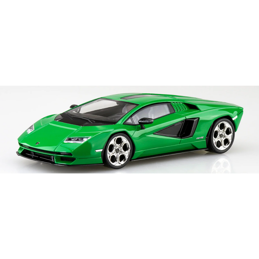 1/32 SNAP LAMBORGHINI COUNTACH LPI 800-4 (GREEN) Model Car Kit Aoshima   