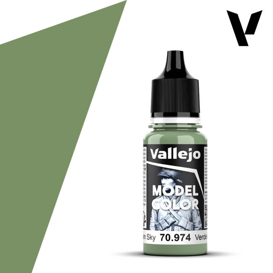 Vallejo Model Color Green Sky 17ml Acrylic Paint Vallejo Model Color Vallejo Default Title  