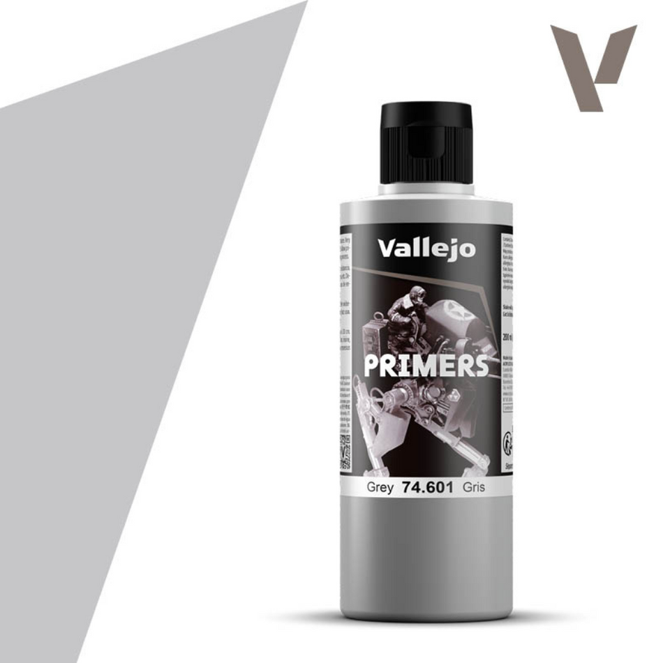 Vallejo Surface Primer Grey 200ml Vallejo Auxiliary Vallejo Default Title  