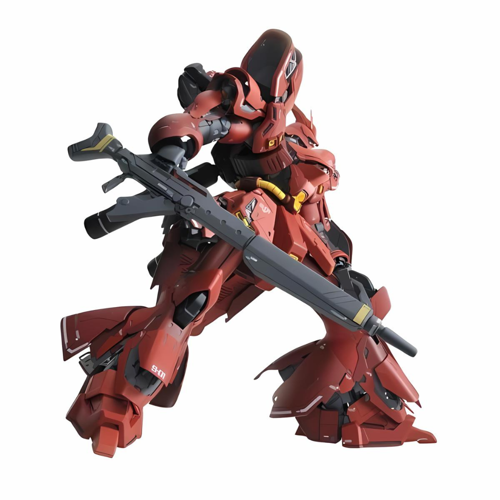 MG 1/100 NEO ZEON MSN04 SAZABI VER.KA Gundam Model Kit Bandai   