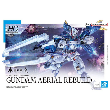 HG 1/144 GUNDAM AERIAL REBUILD Gundam Model Kit Bandai Default Title  