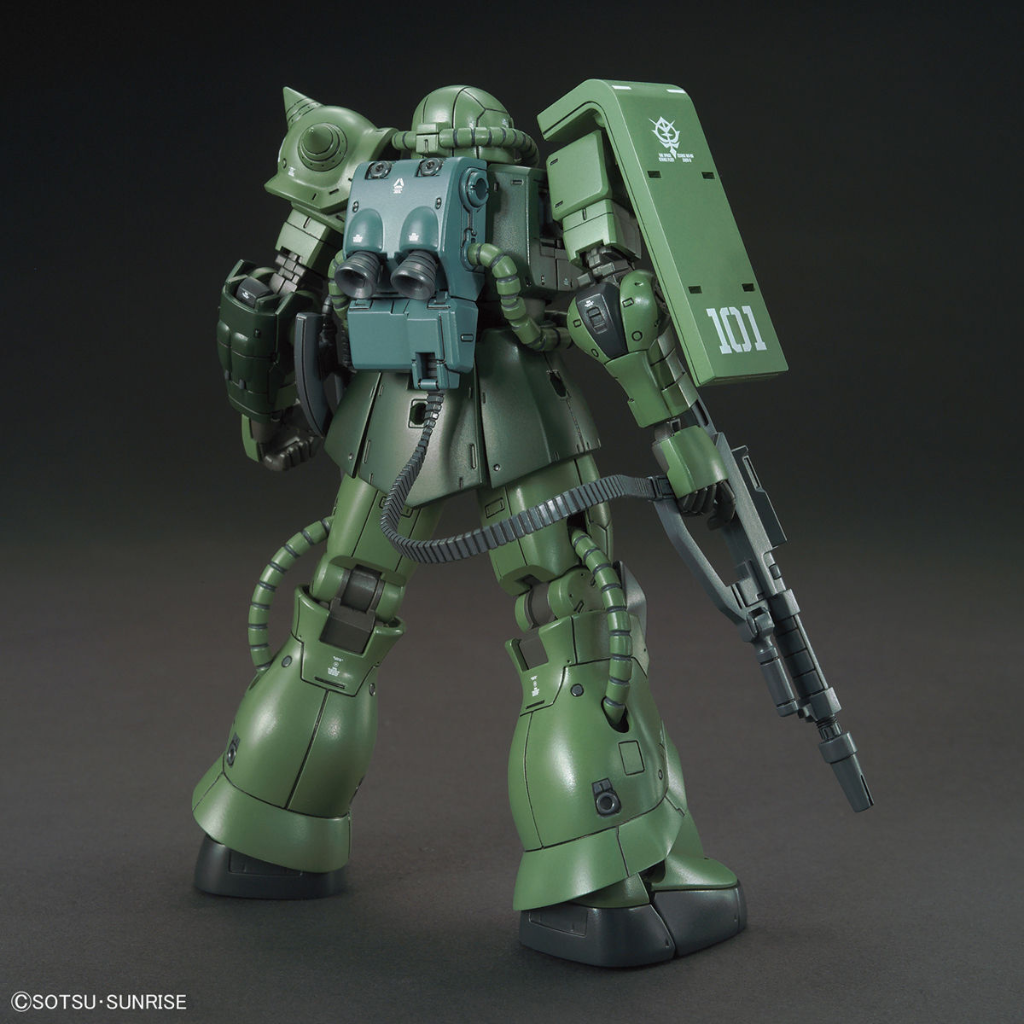 HG 1/144 ZAKU IITYPE C6/R6 Gundam Model Kit Bandai   