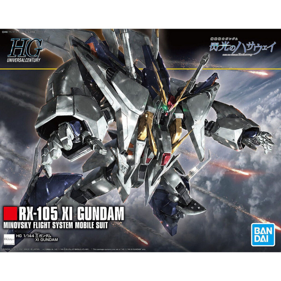 HGUC 1/144 RX105 XI GUNDAM Gundam Model Kit Bandai Default Title  